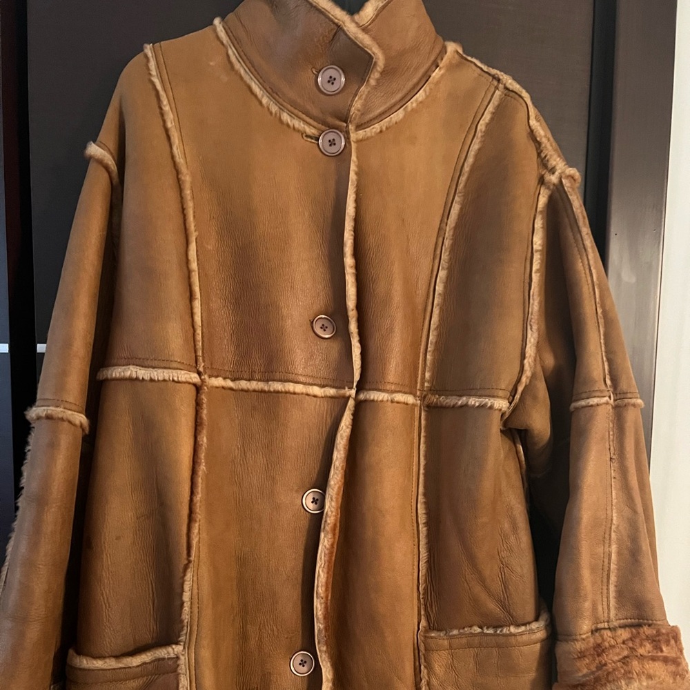Vintage Sawyer of Napa Shearling Coat